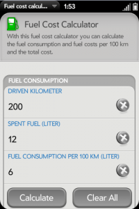 Fuel Cost Calculator 1